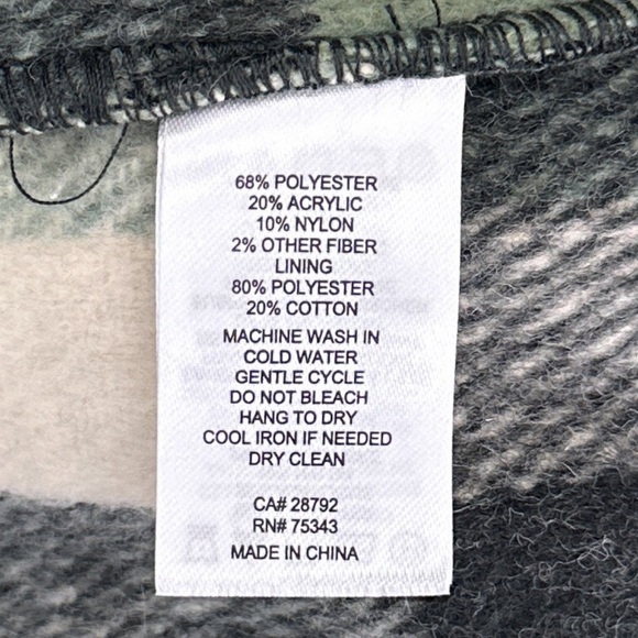 Joie | Green/Black Plaid Button-Down Shirt/Jacket | L - Picture 8 of 11